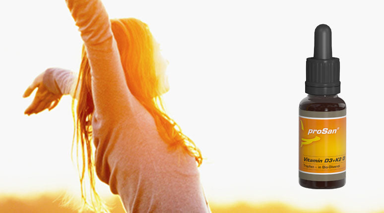 proSan Vitamin D3+K2 Öl
